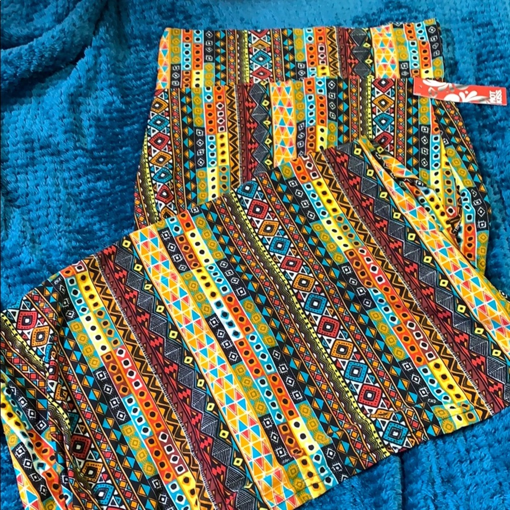 NWT print maxi skirt